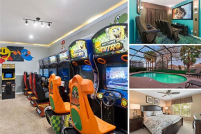 Windsor Luxury 3 Bed Villa with Games Room with Arcade Machines, Private Theater, Private Pool & Spillover Spa, Luxury Furnishings & Upgrades Throughout